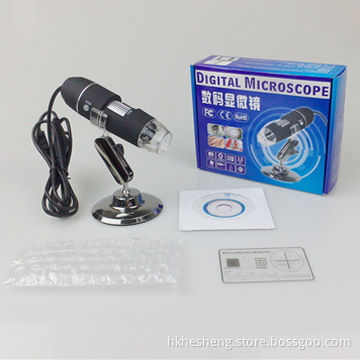 Handheld digital microscope, practical